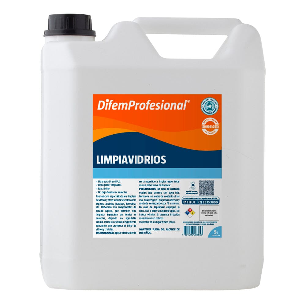 Limpiavidrios 5 Lt