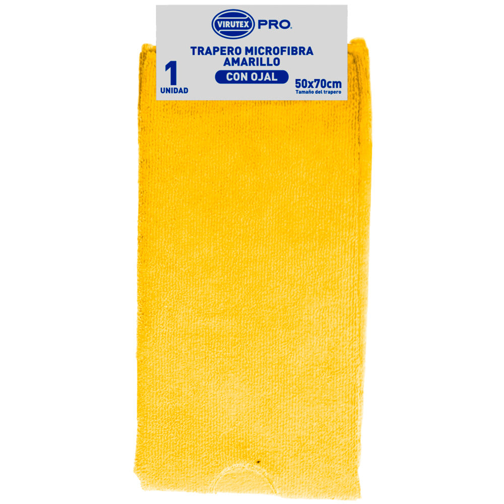 Trapero Microfibra Con Ojal 50X70 Amarillo