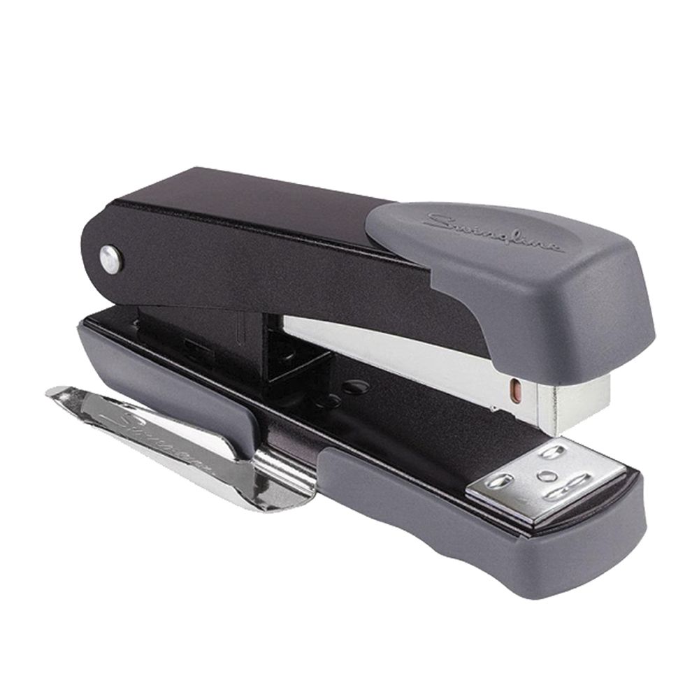 Corchetera Media Tira Negro Con Riel