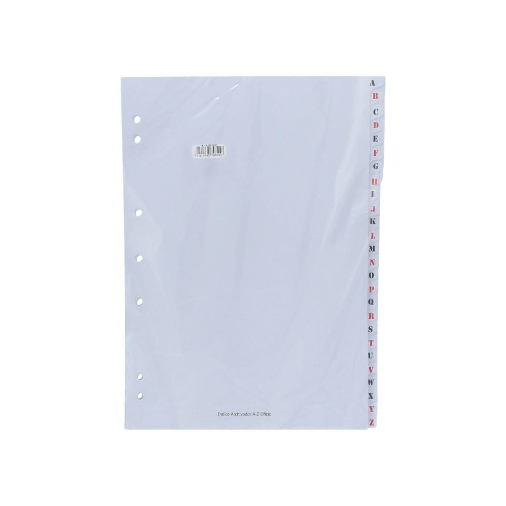 Separador Oficio 24 Posiciones A-Z
