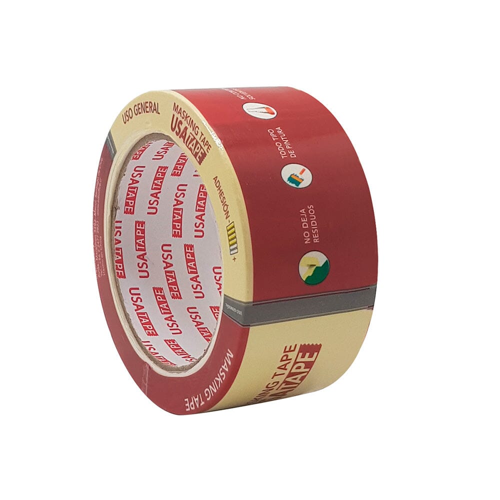 Cinta Adhesiva Masking 48X40Mt Crema