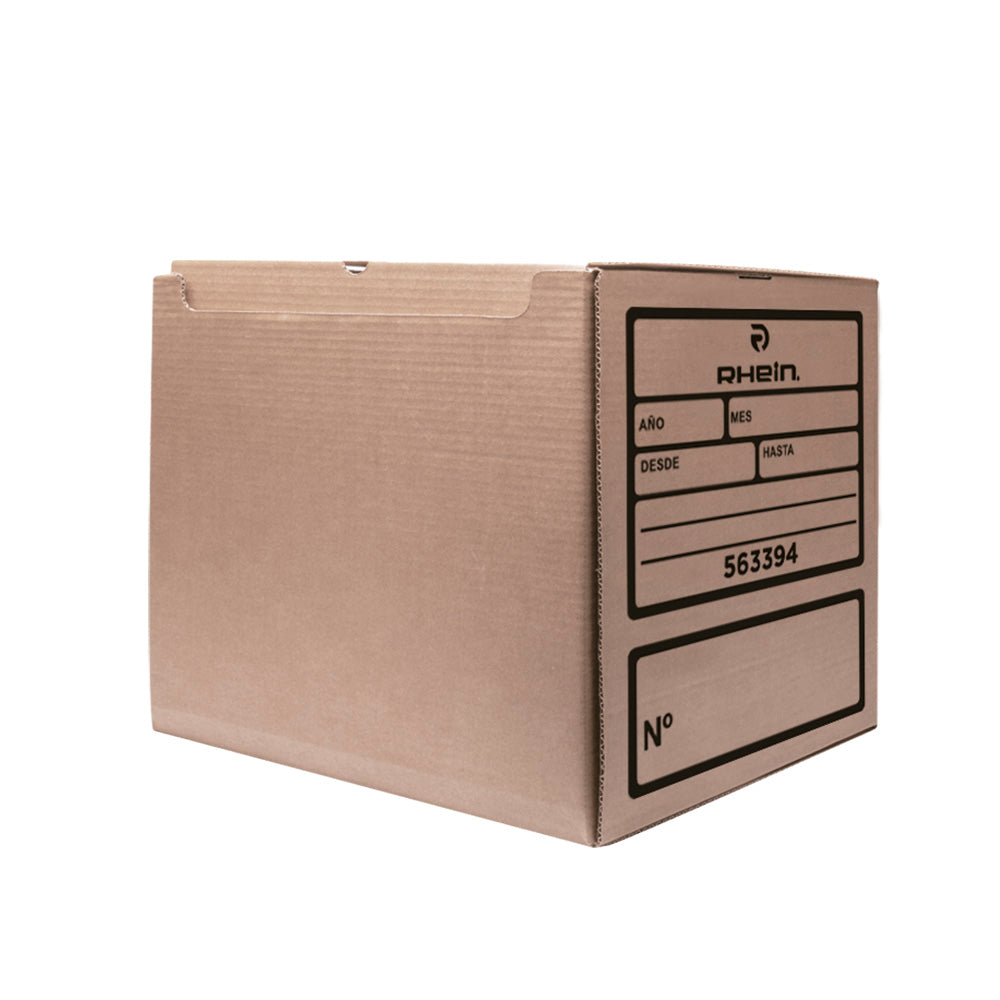 Caja De Archivo 4 Archivadores Kraft