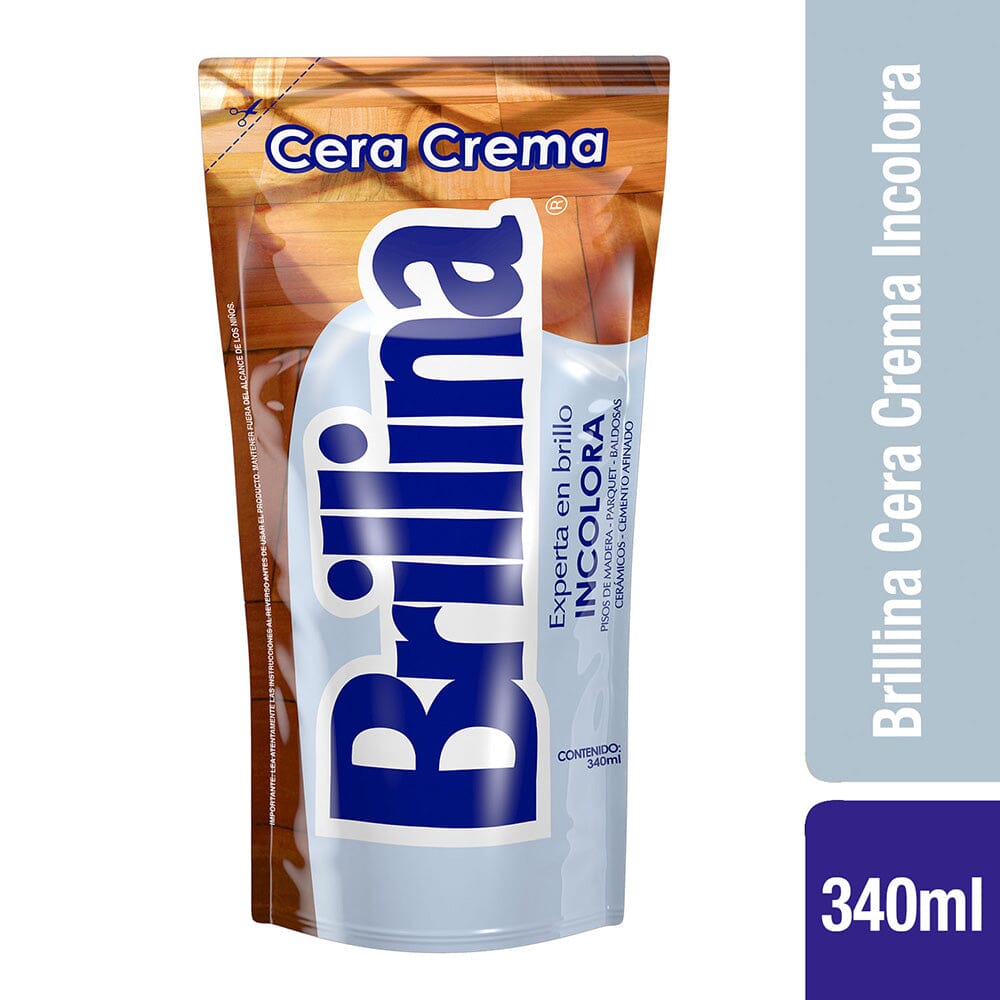 Cera Crema Doypack Incolora 340 cc