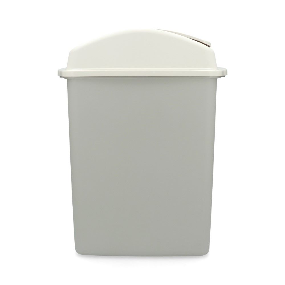 Basurero Plastico Baño Con Tapa Vaiven 20.5 Lt