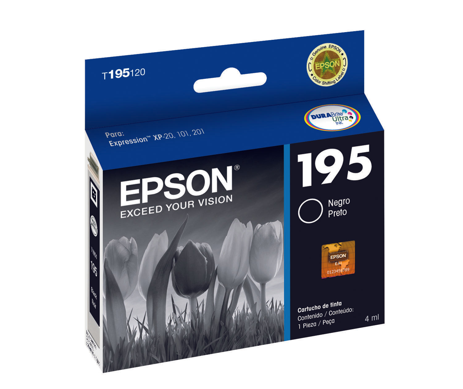 Cartucho T195120Al Negro 130 Páginas