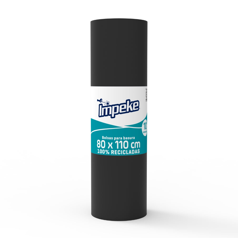 Bolsa Basura Rollo 80 X 110 10 Unidades