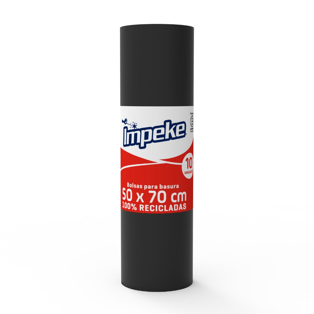 Bolsa Basura Rollo 50 X 70 10 Unidades