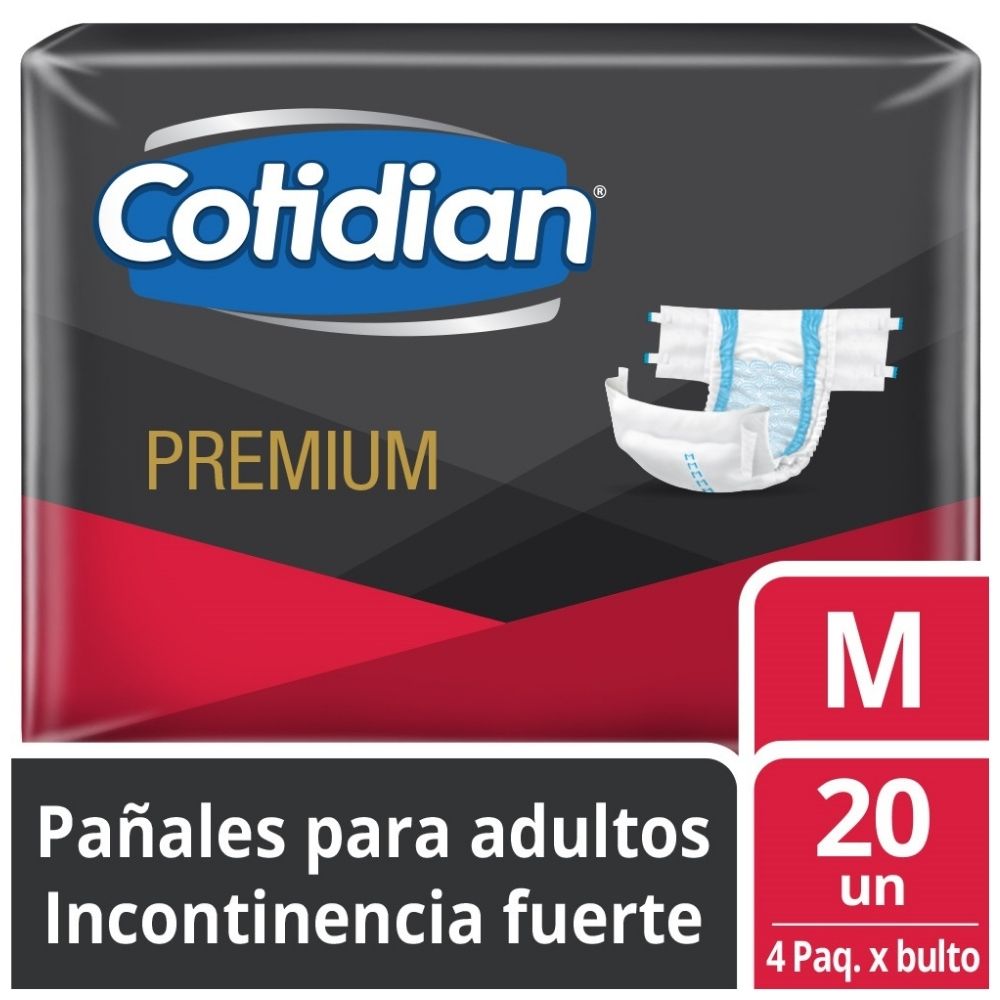 Pañal Adulto 1 Premium Mediano 20 Un