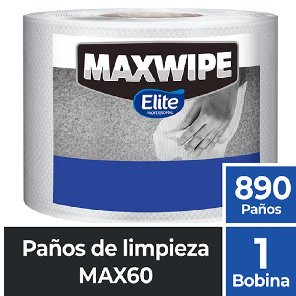 Paño Maxwipe 60 Bobina X 890 Unidades