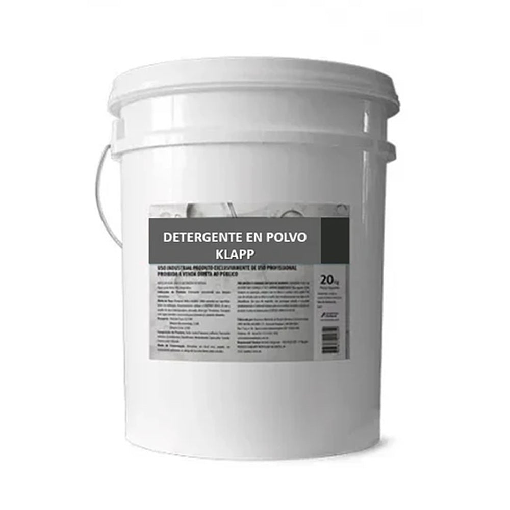 Detergente En Polvo Balde 20 Kg