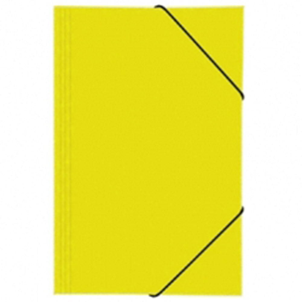 Carpeta Oficio Amarilla Con Elástico