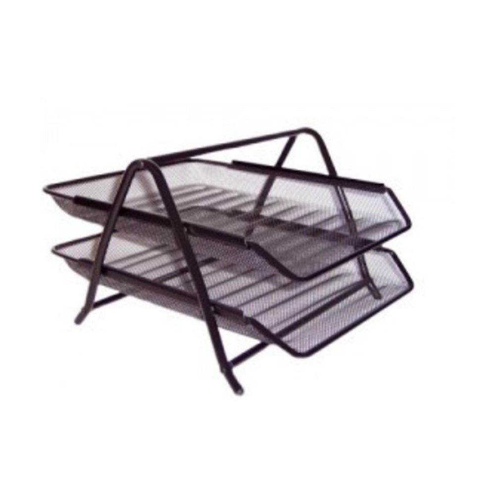 Bandeja Para Escritorio Metálica Doble