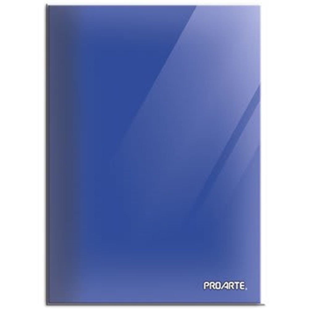 Carpeta Plastificada Con Gusano Azul
