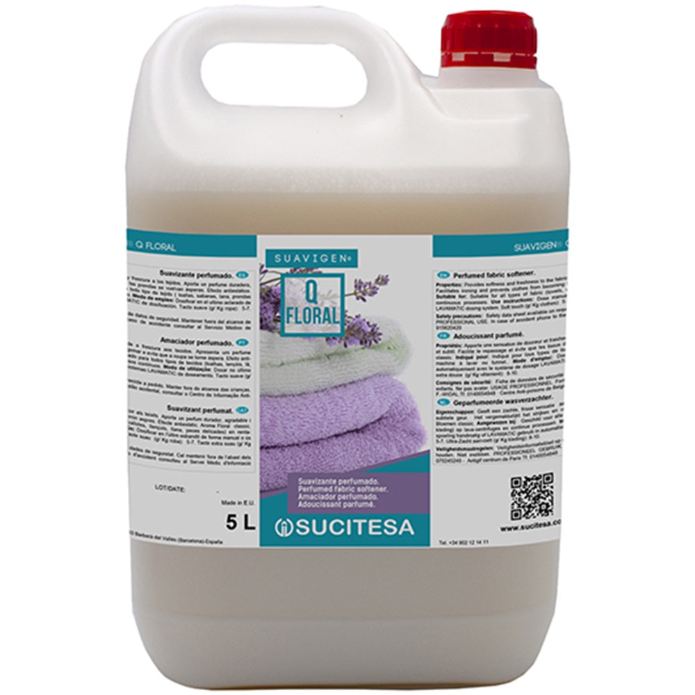 Suavizante Ropa Bidón 5 Lts Suavigen Q Floral