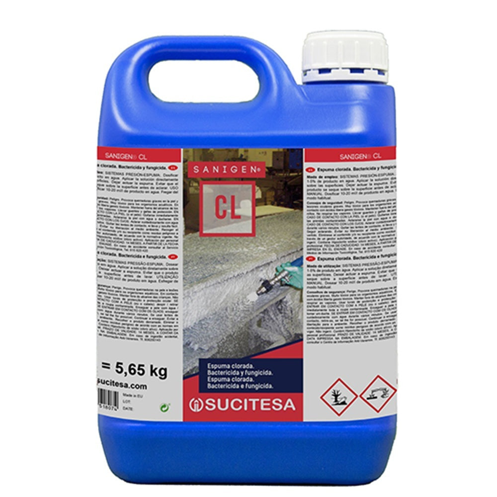 Espuma Clorada Sanigen Cl Bidón 5 Lts