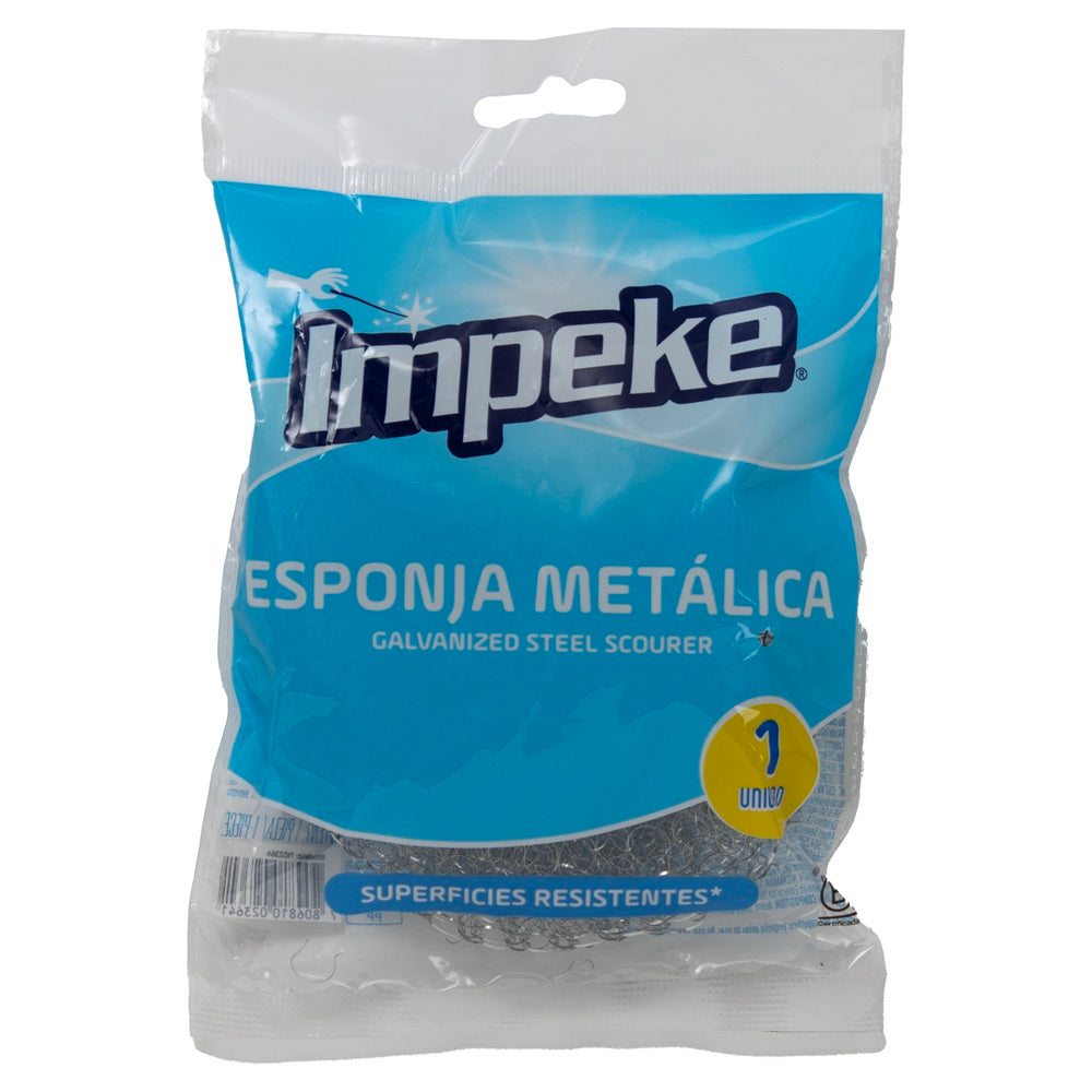 Esponja Acero Unitaria