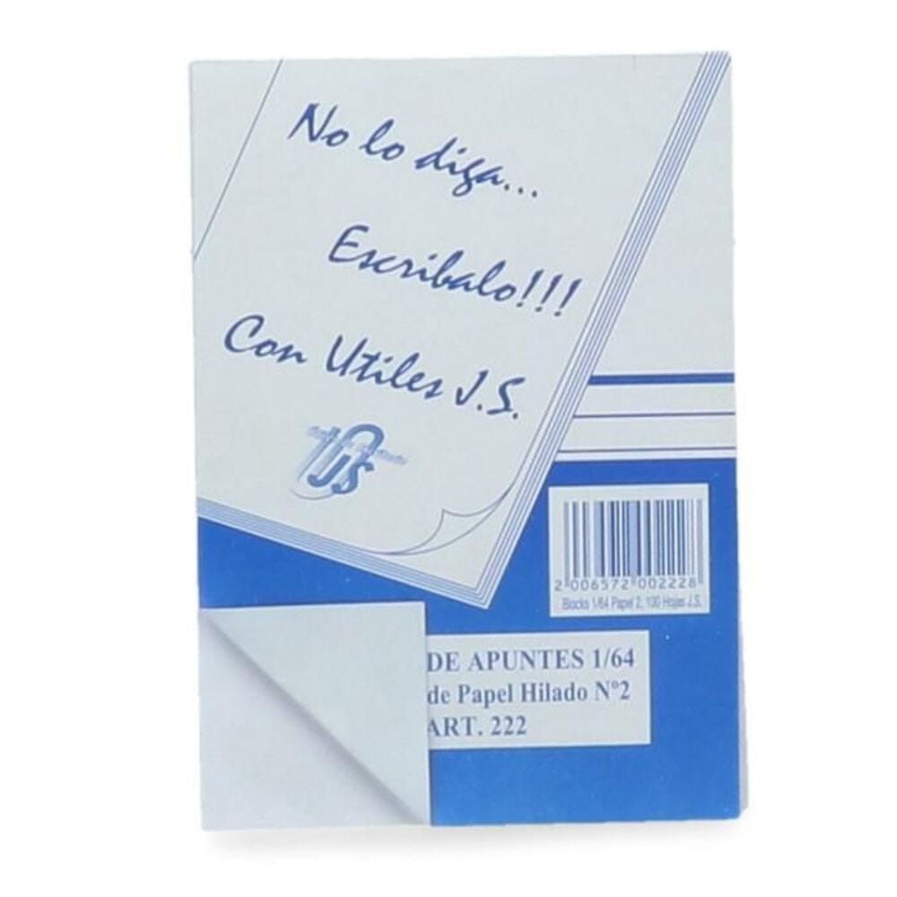 Block Apunte Croquis 1/64 100 Hojas Blanco