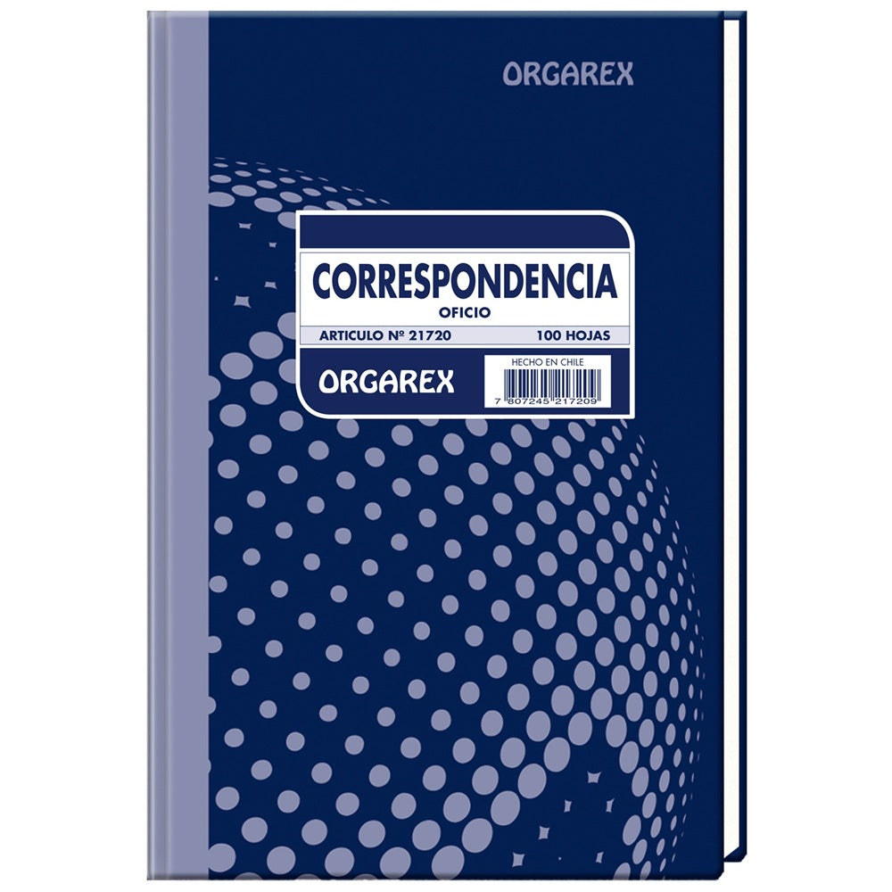 Libro Administrativo Correspondencia Oficio 100 Hojas