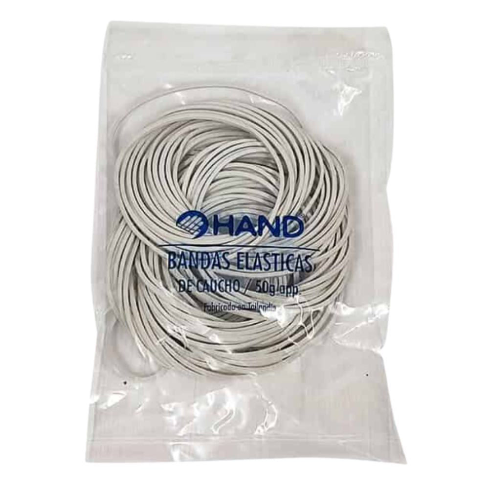 Elástico Blanco Billete 1.6 X 60 Mm 50 Gr