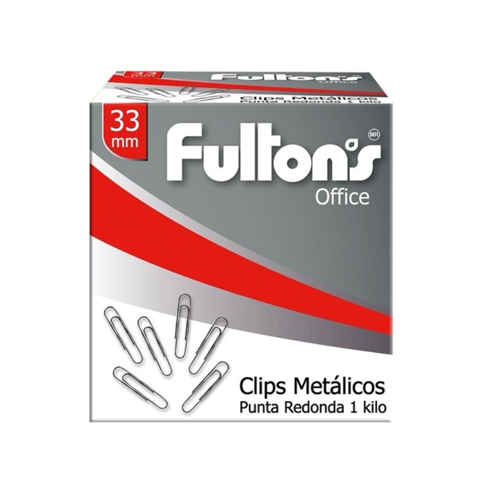 Clips Redondo Metal Numero 1 3M 1 Kg
