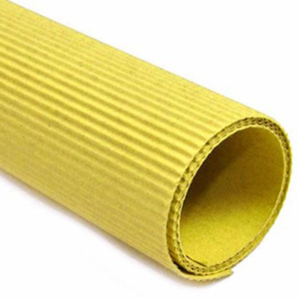 Cartón Corrug 50X70 Cm Amarillo