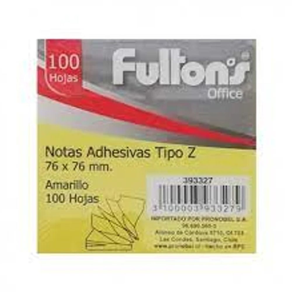 Nota Adhesiva 654 Pop-Up Amarillas Pastel 100 Hojas