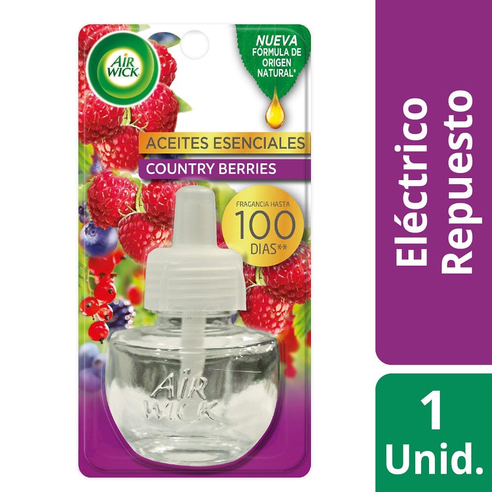 Desodorante Ambiental Eléctrico Recarga Country Berries 21 ml