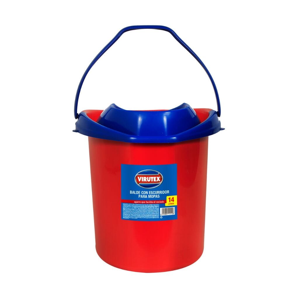 Balde Con Escurridor 14 Lt