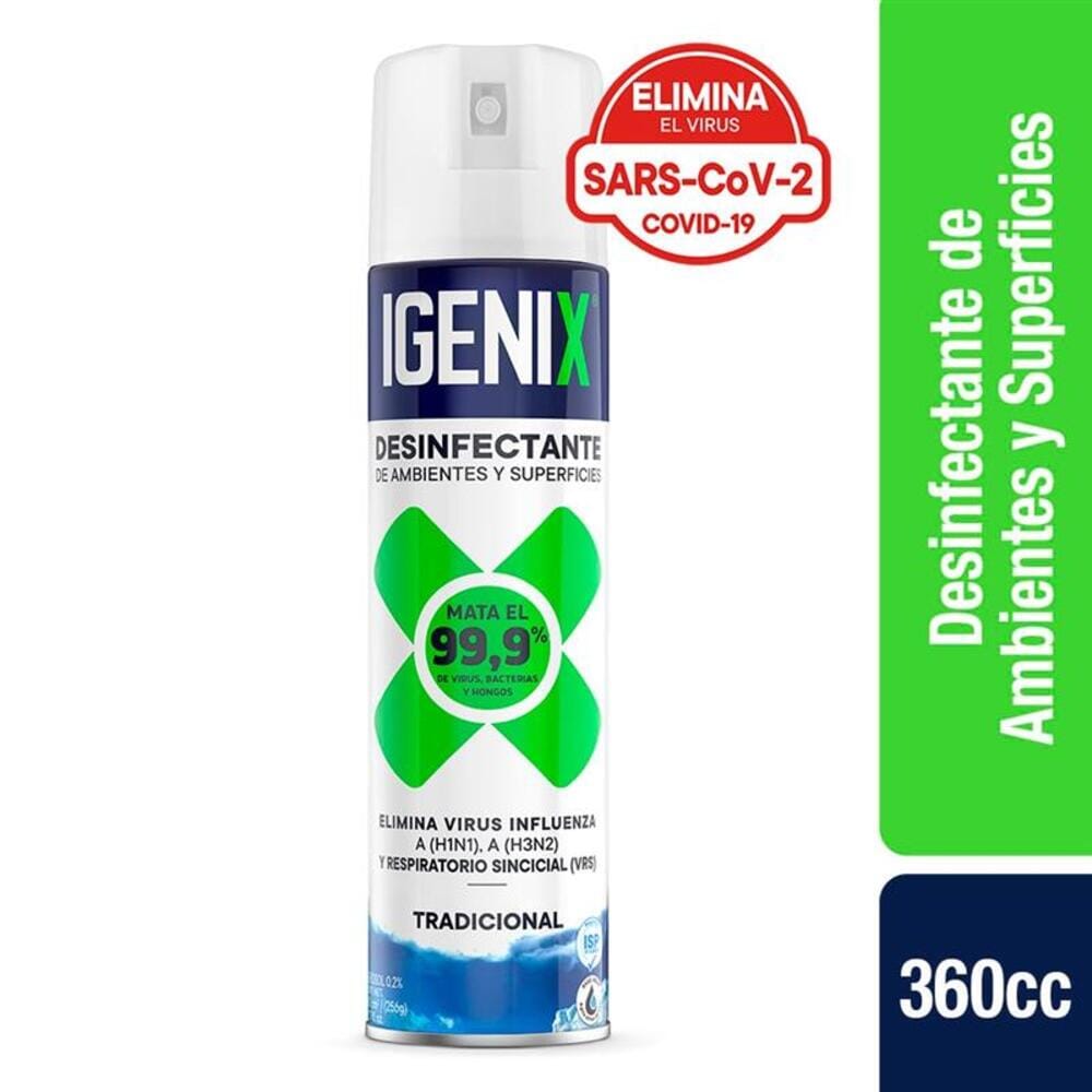 Desinfectante Ambiental Aerosol Tradicional 360 Ml