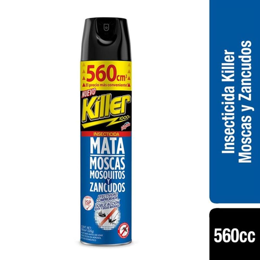 Insecticida Aerosol Moscas Y Zancudos 560 Cc