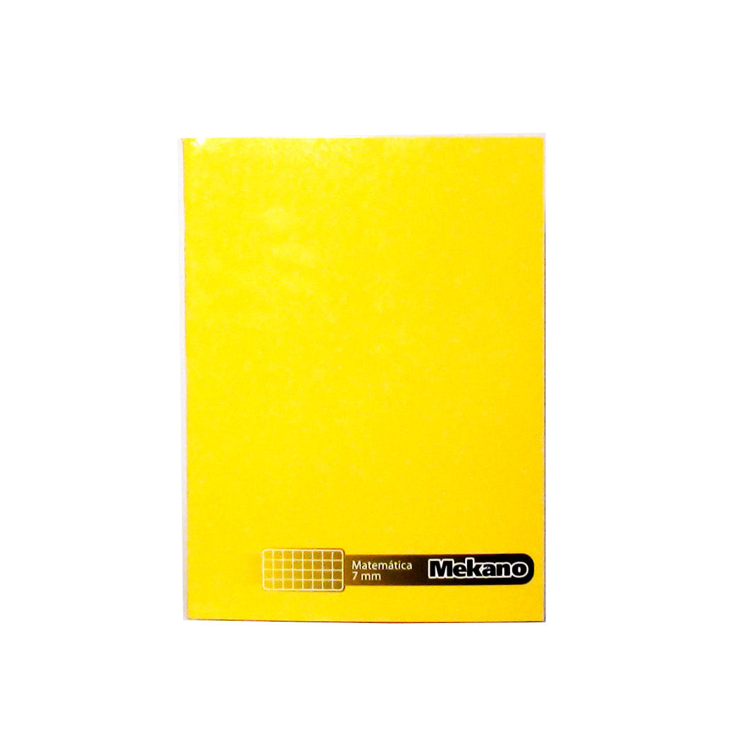 Cuaderno College Matemática 7 Mm Liso 100 Hojas