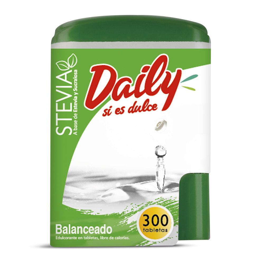 Endulzante En Tabletas Stevia 300 Unidades