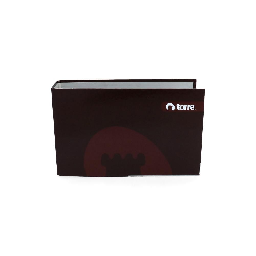 Archivador Letra Ancho Burdeo