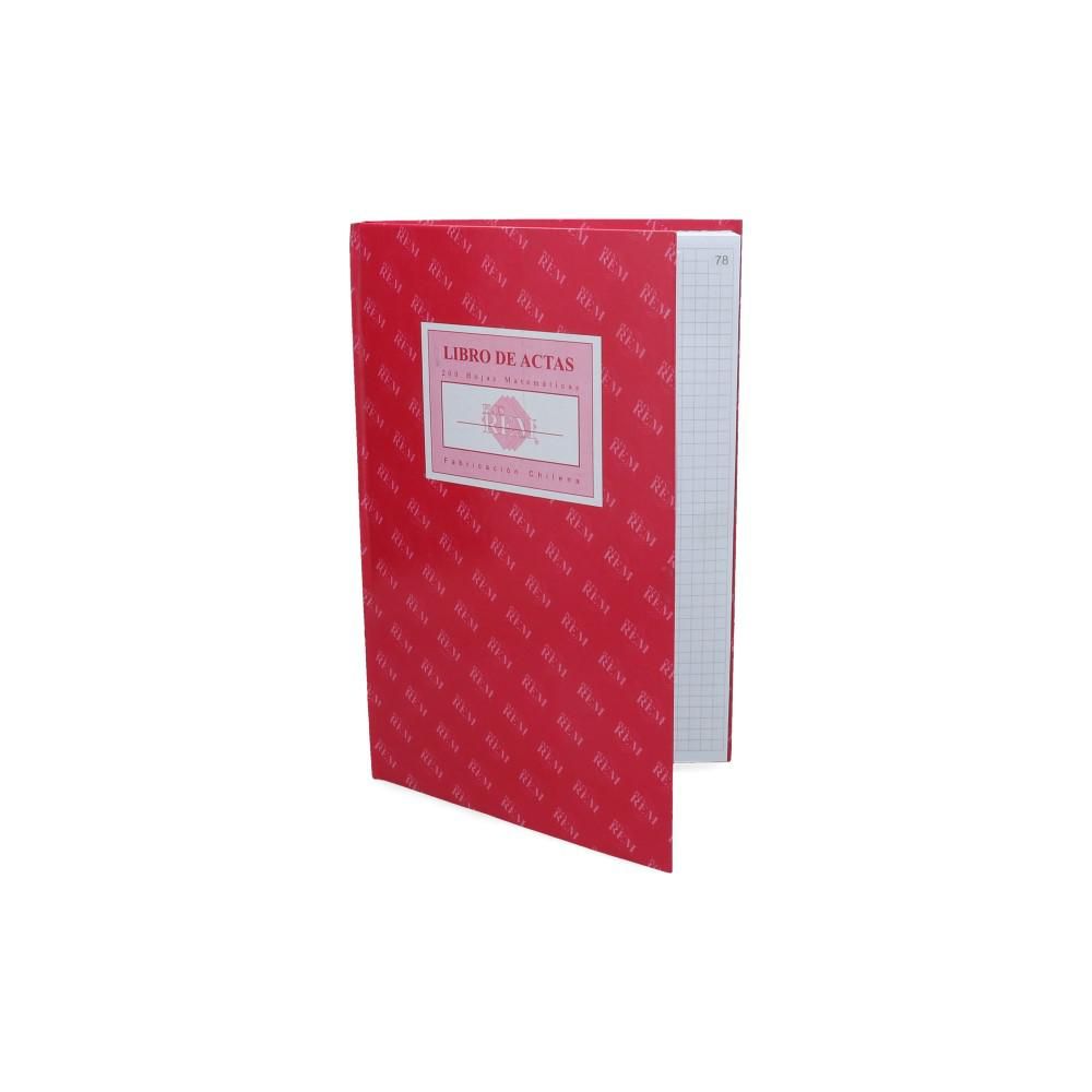 Libro De Actas Foliado 7 Mm 200 Hojas
