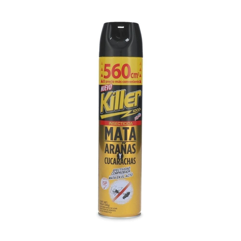 Insecticida Aerosol Arañas Y Cucarachas 560 Cc