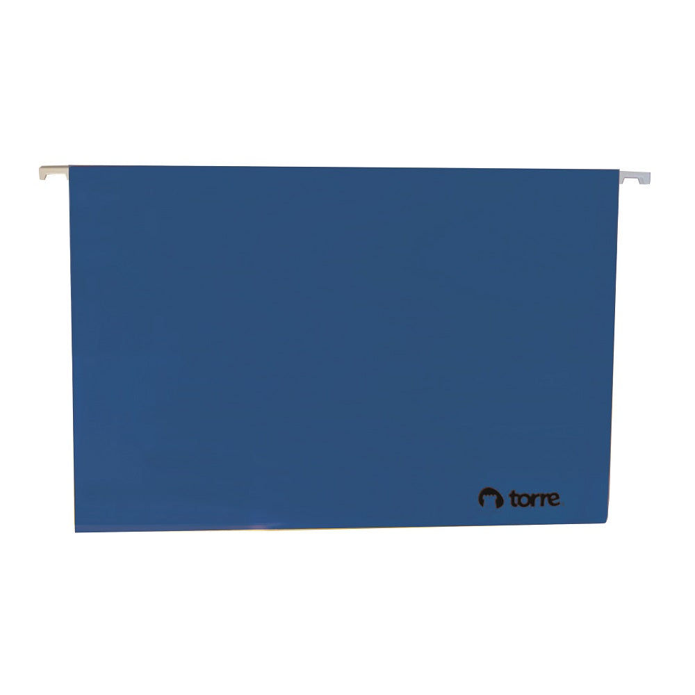 Carpeta Colgante Fleje Metal Azul