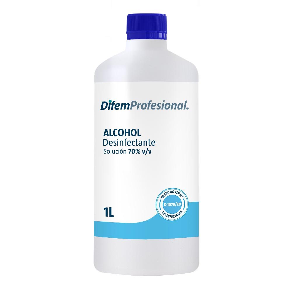 Alcohol 70° Desinfectante 1 Lt