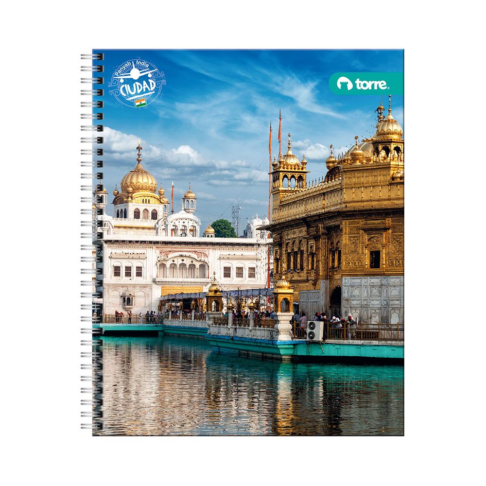 Cuaderno Universitario Matemática 7 Mm 100 Hojas Clásico Ciudad