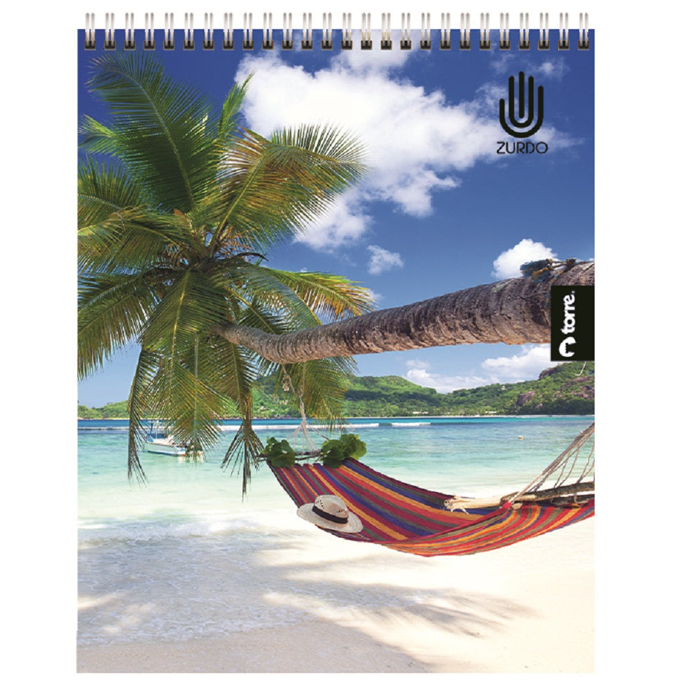 Cuaderno Universitario Para Zurdos 7 Mm 100 Hojas