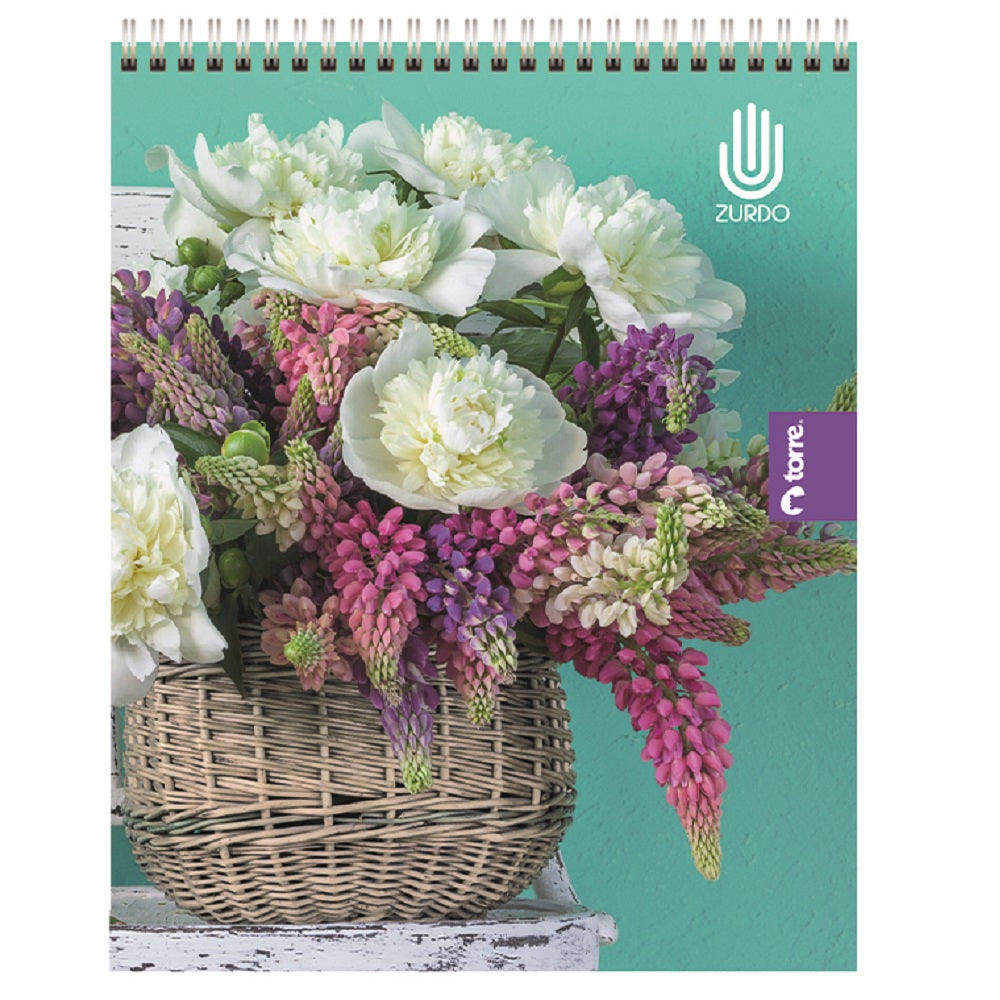 Cuaderno Universitario Para Zurdos 7 Mm 100 Hojas