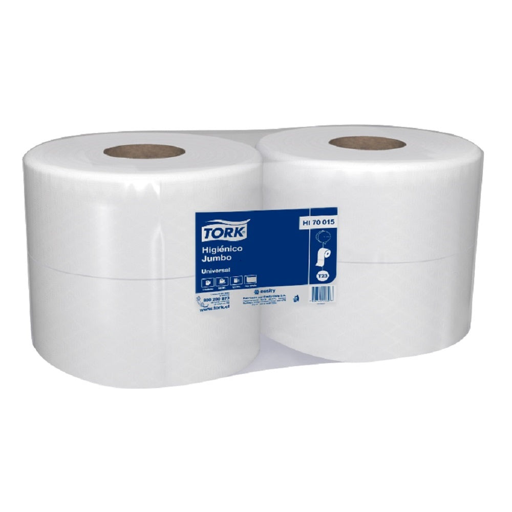 Papel Higiénico Hoja Simple 500 Mt 4 Rollos Classic Universal