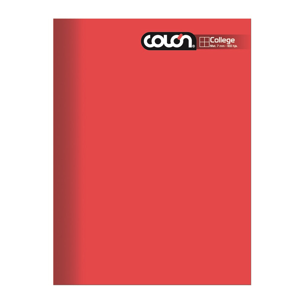 Cuaderno College Liso 7 Mm 100 Hojas