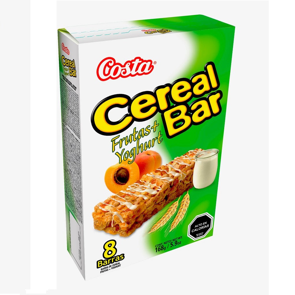 Barra Cereal Frutas + Yoghurt Display 8 Un X 21 Gr