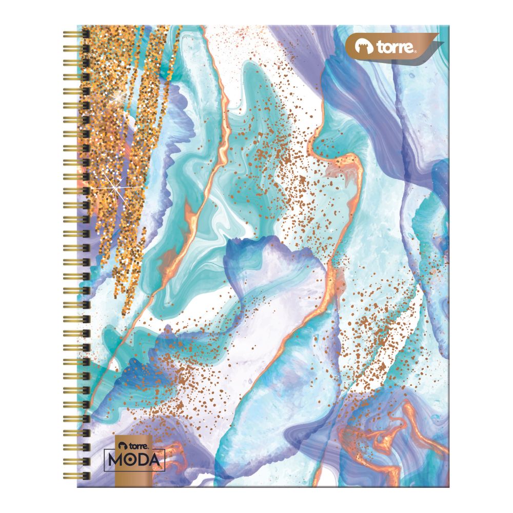 Cuaderno Universitario Matemática 7 Mm  Diseño Moda 100 Hojas