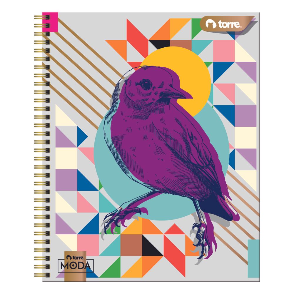 Cuaderno Universitario Matemática 7 Mm  Diseño Moda 100 Hojas