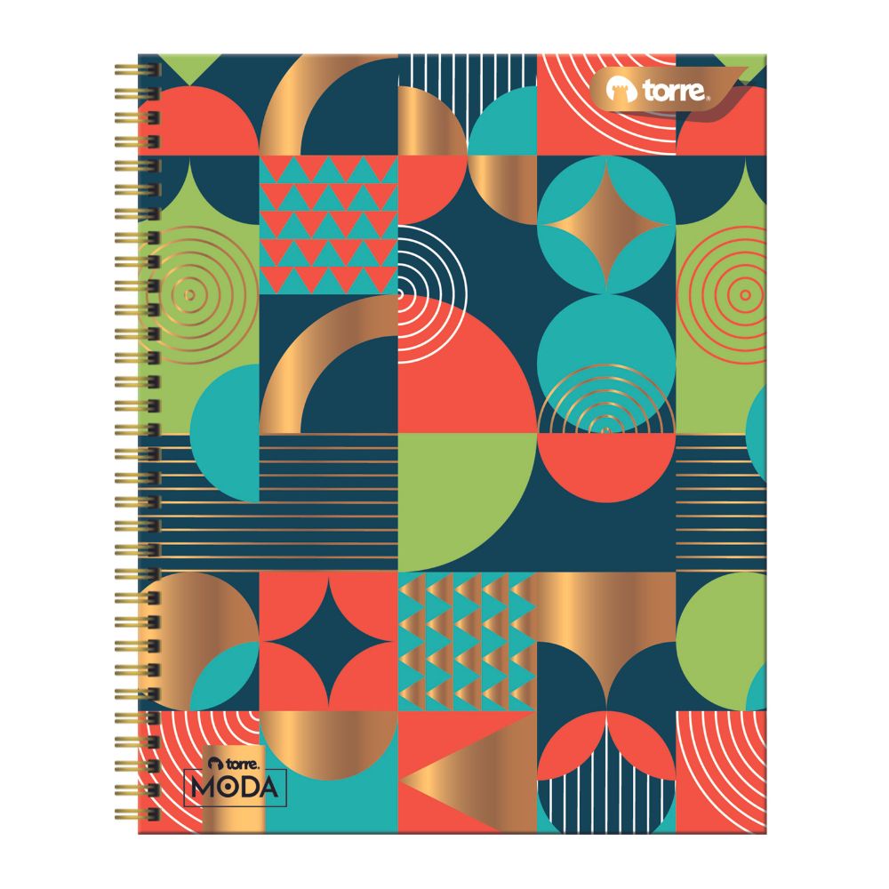 Cuaderno Universitario Matemática 7 Mm  Diseño Moda 100 Hojas