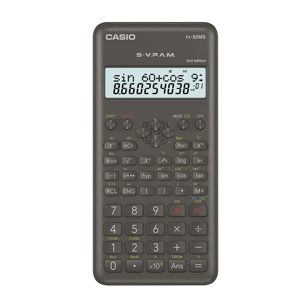 Calculadora Científica 12 Dígitos Fx82Ms-2
