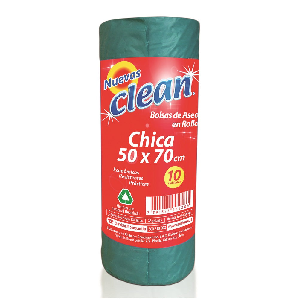 Bolsa Basura Rollo 50X70 10 Unidades