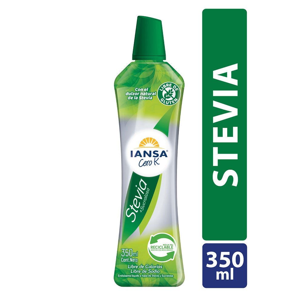 Endulzante Stevia Líquido 350 Ml