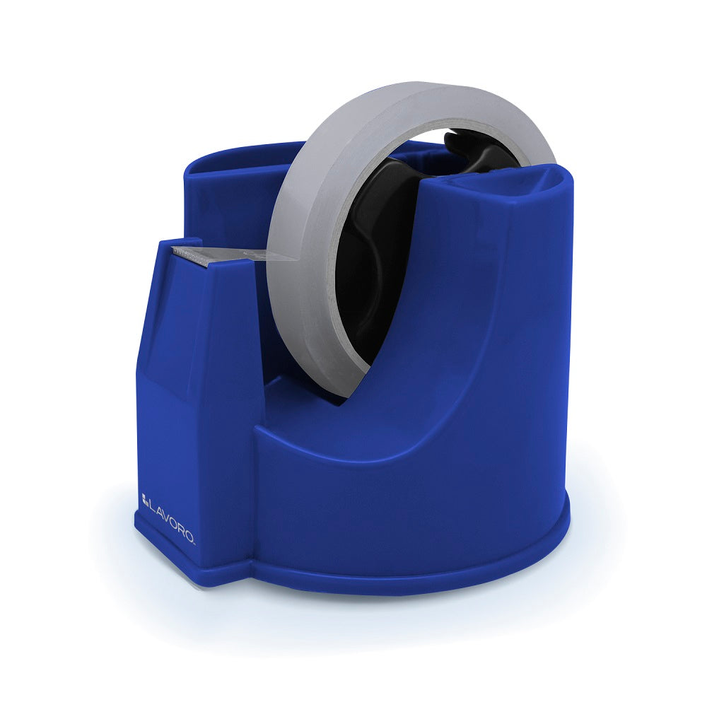 Dispensador Cinta Adhesiva Plastico Diseño Gris
